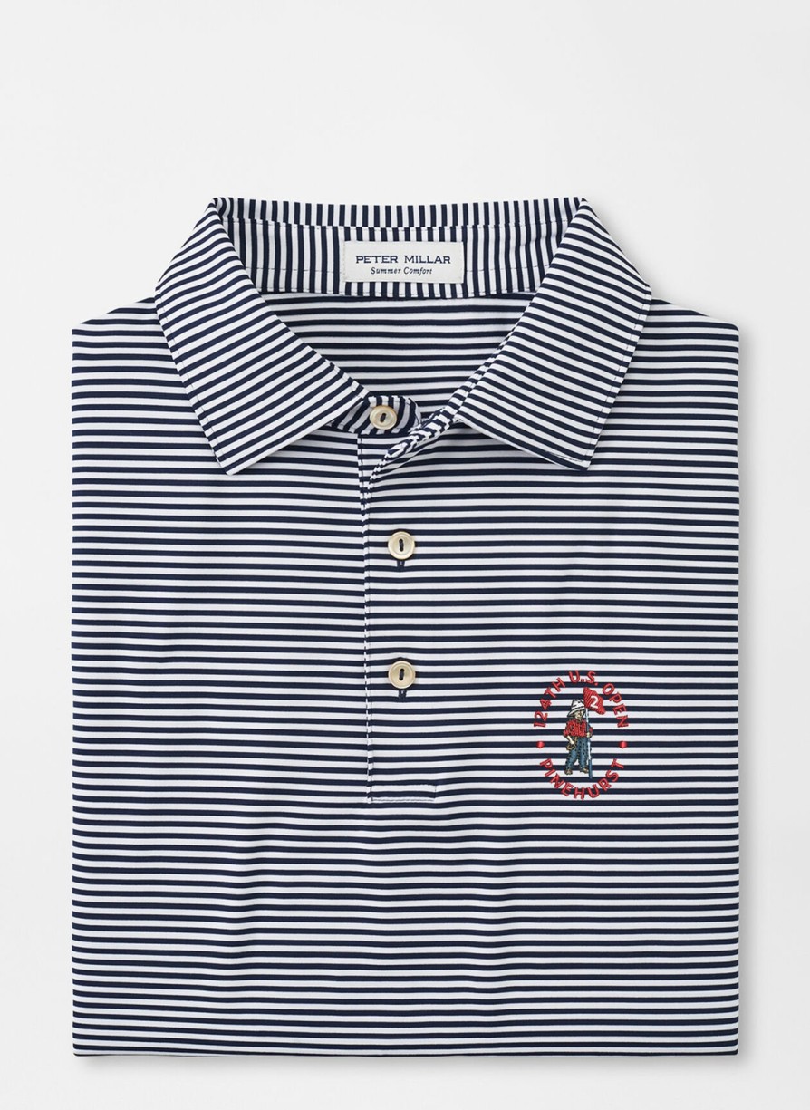 Peter Millar 124Th U.S. Open Hales Performance Jersey Polo Clearance