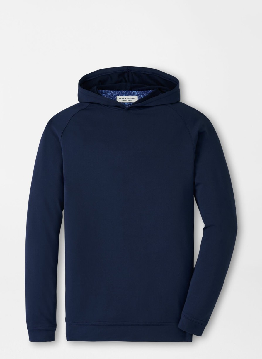 Peter Millar Pine Youth Performance Hoodie Best