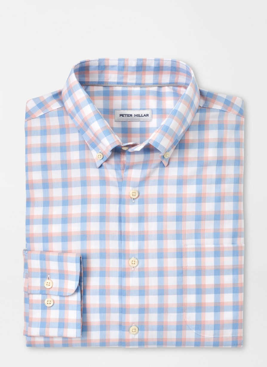 Peter Millar Wilkeson Crown Lite Cotton-Stretch Sport Shirt Online