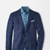 Peter Millar Lowell Plaid Soft Jacket Hot