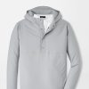 Peter Millar Approach Insulated Half-Snap Hoodie New