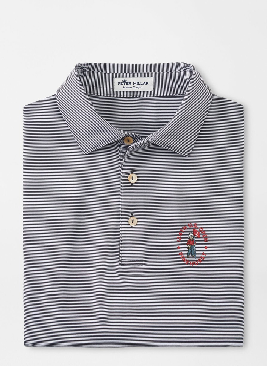 Peter Millar 124Th U.S. Open Jubilee Stripe Performance Polo Best