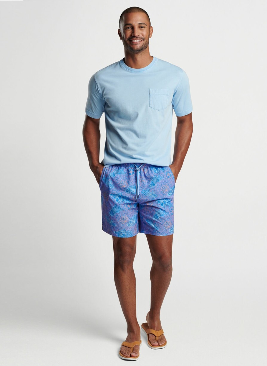 Peter Millar Making Waves Swim Trunk Best