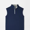 Peter Millar Galway Stretch Loop Terry Quarter-Zip Vest Best