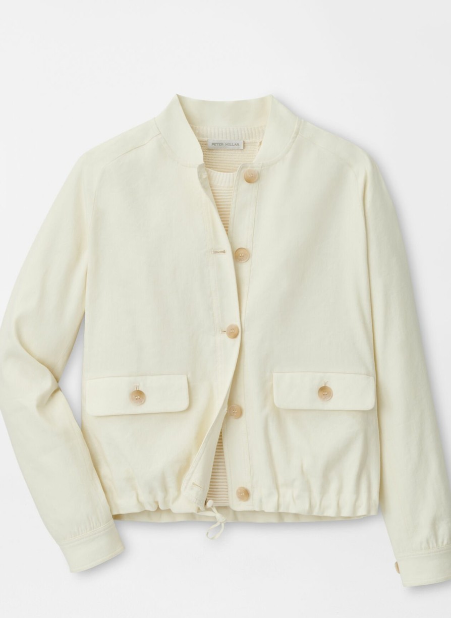 Peter Millar Valletta Effortless Bomber Jacket Best