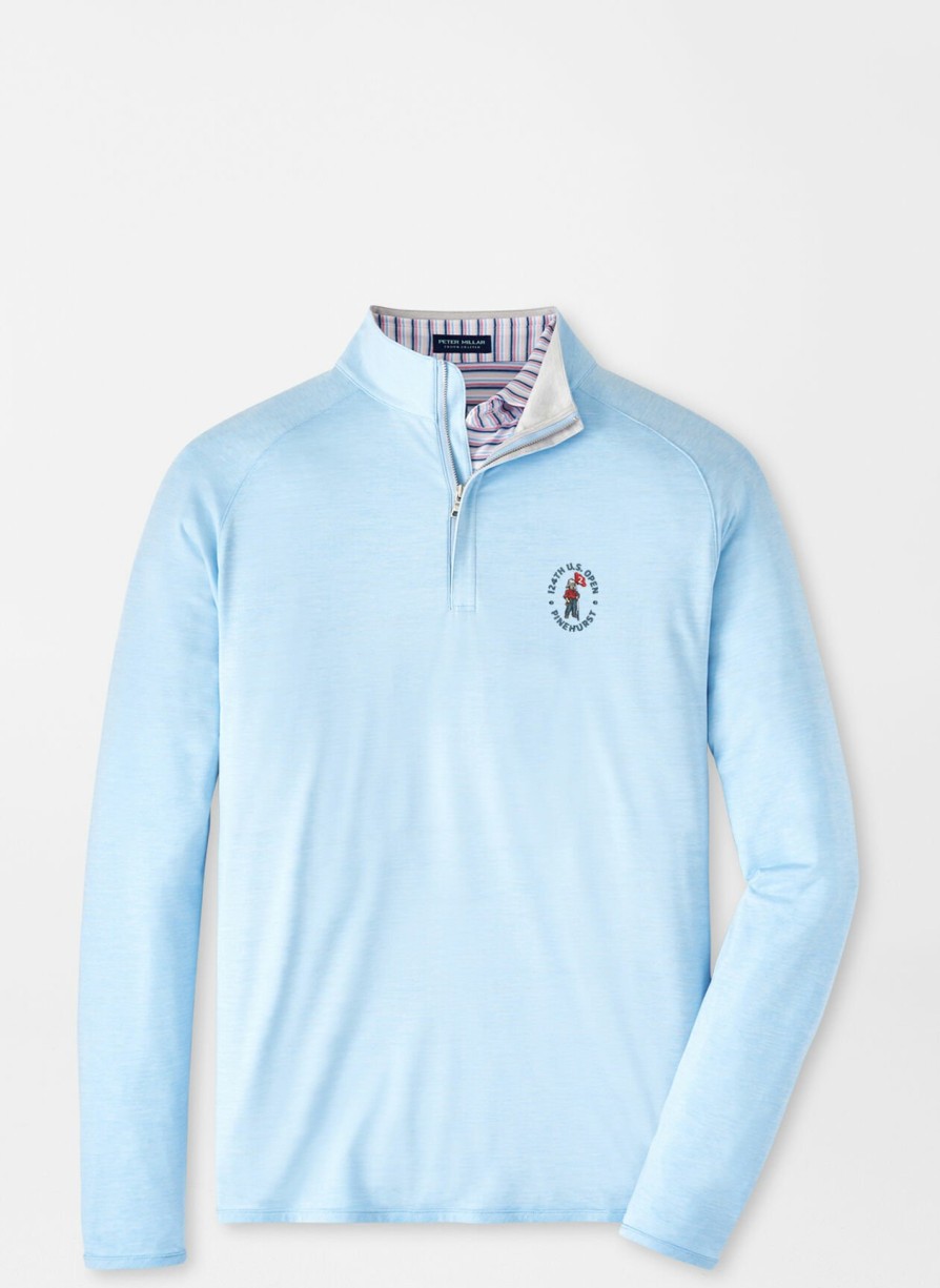 Peter Millar 124Th U.S. Open Stealth Performance Quarter-Zip Wholesale