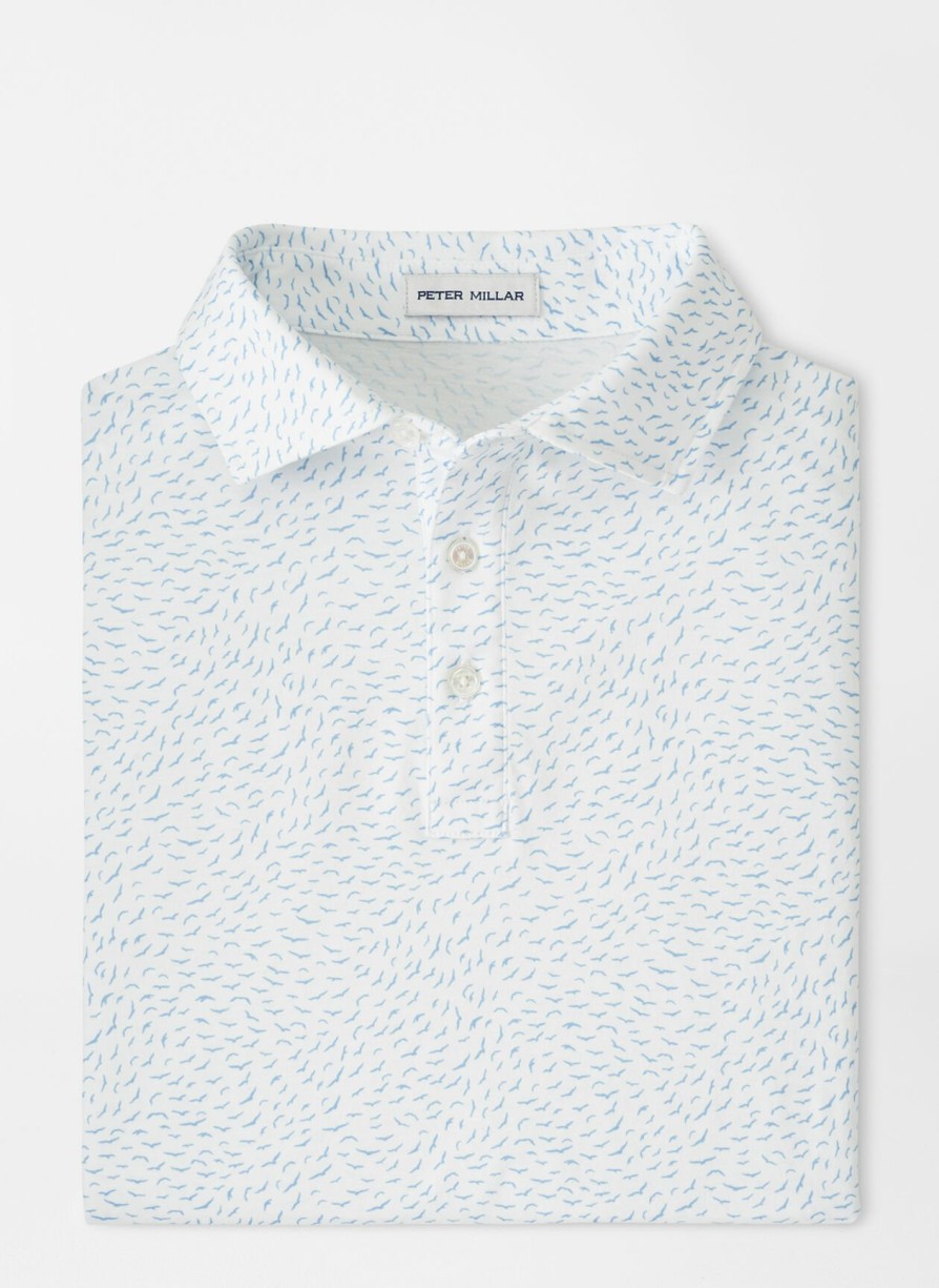 Peter Millar Pilot Mill Air Traffic Short-Sleeve Polo Best