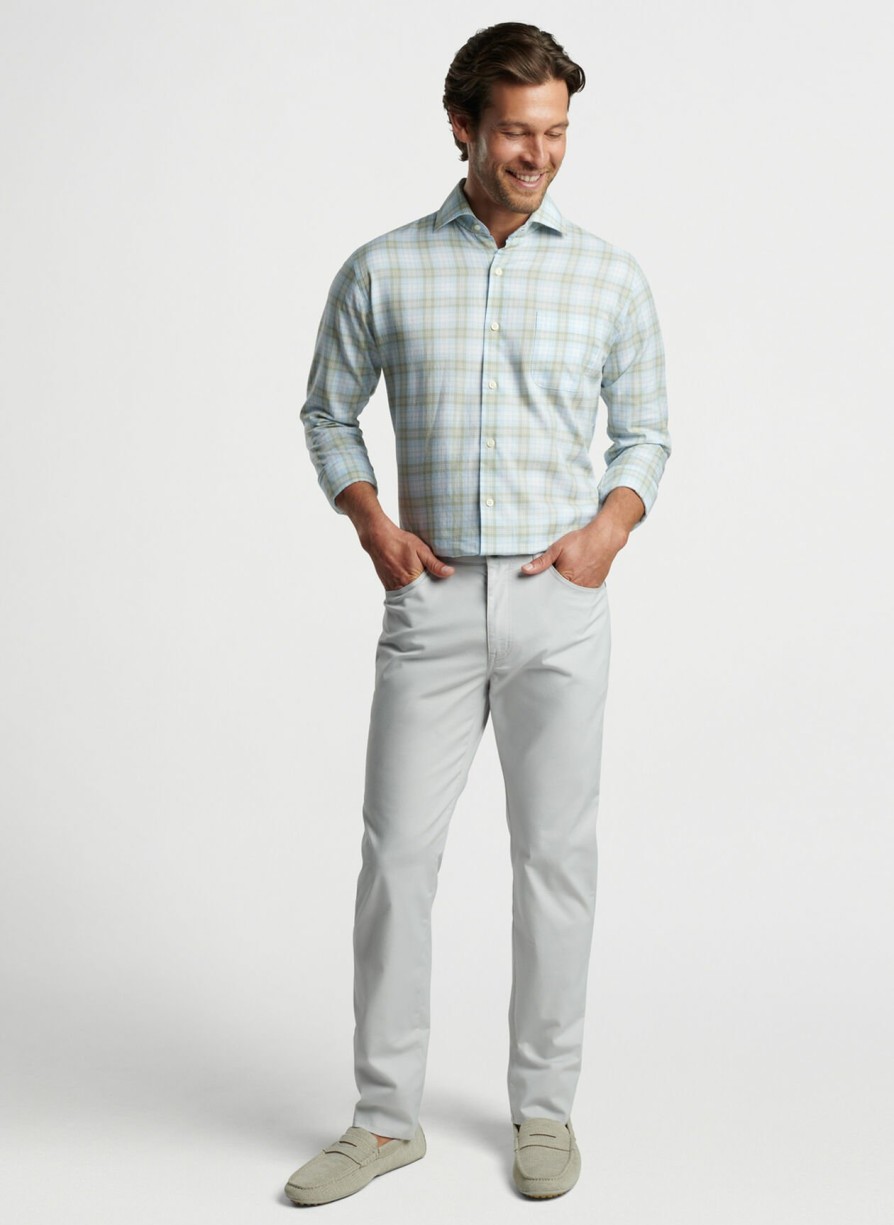 Peter Millar Camden Summer Soft Cotton Sport Shirt Hot