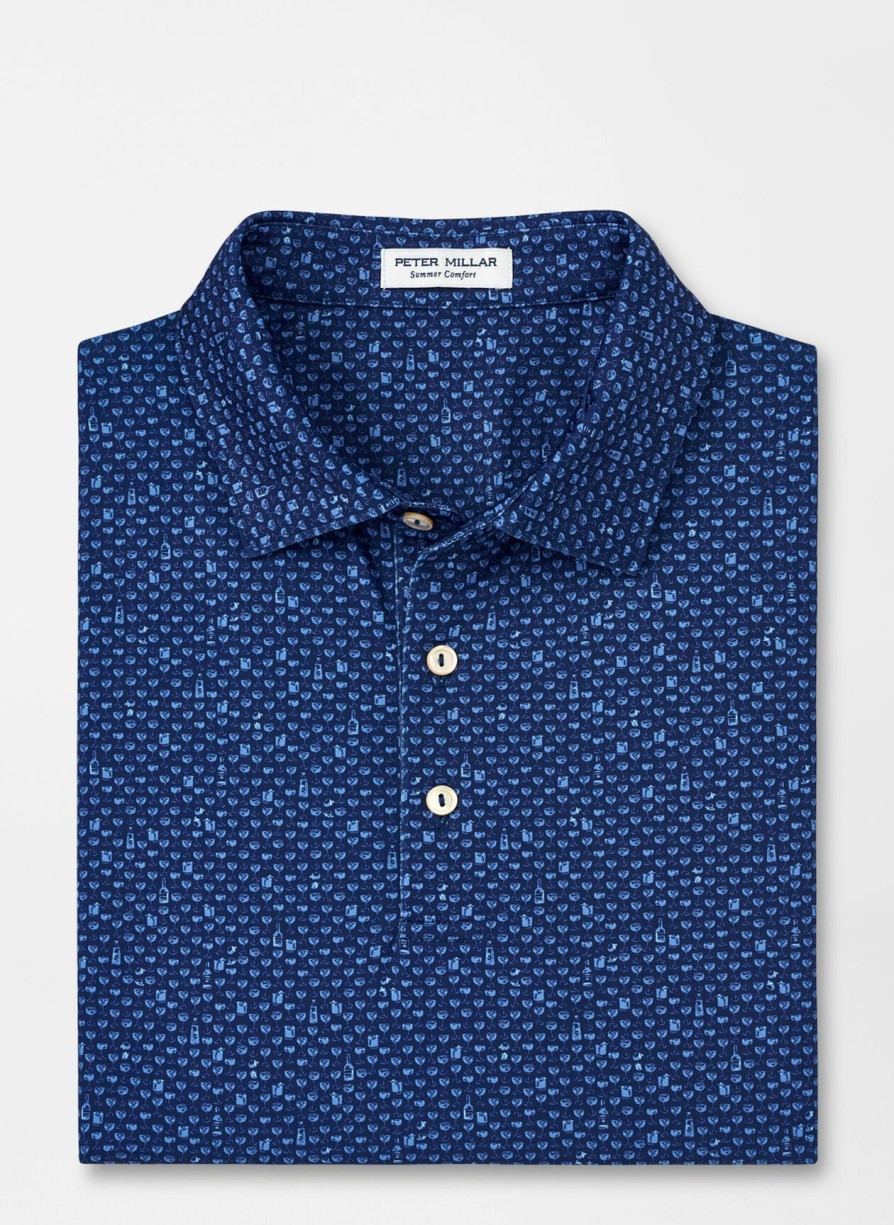 Peter Millar Whiskey Sour Performance Jersey Polo Online