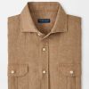 Peter Millar Florian Linen Sport Shirt Clearance