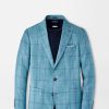 Peter Millar Creston Windowpane Soft Jacket Best