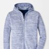 Peter Millar Ravello Full-Zip Hoodie Sweater Hot