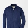 Peter Millar Canton Stripe Quarter-Zip Sweater Wholesale