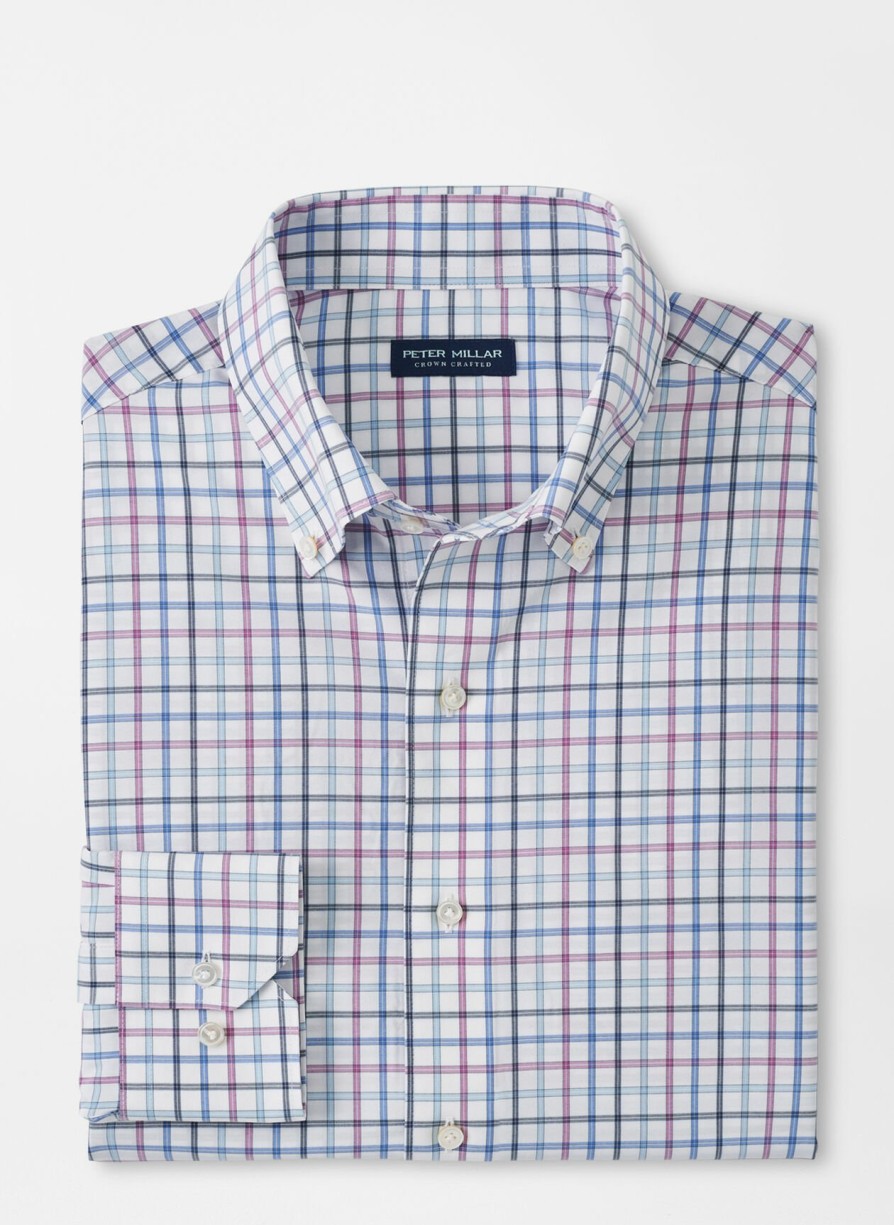 Peter Millar Kimball Performance Poplin Sport Shirt Online