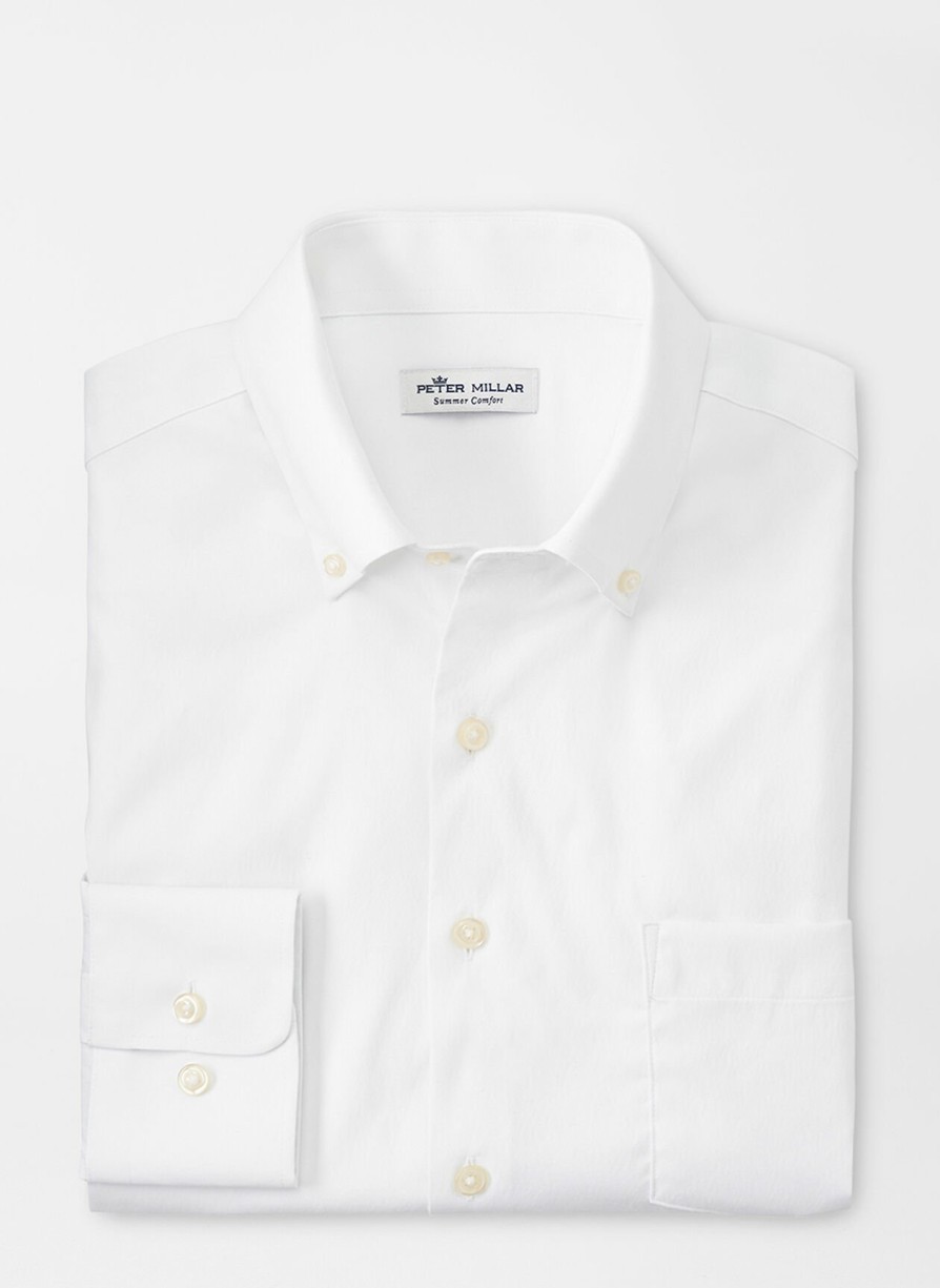 Peter Millar Collins Performance Oxford Sport Shirt Online