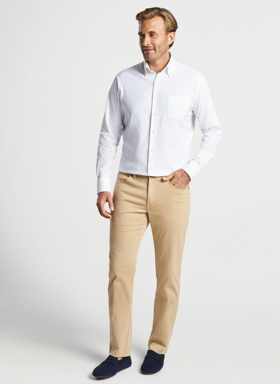 Peter Millar Collins Performance Oxford Sport Shirt Online