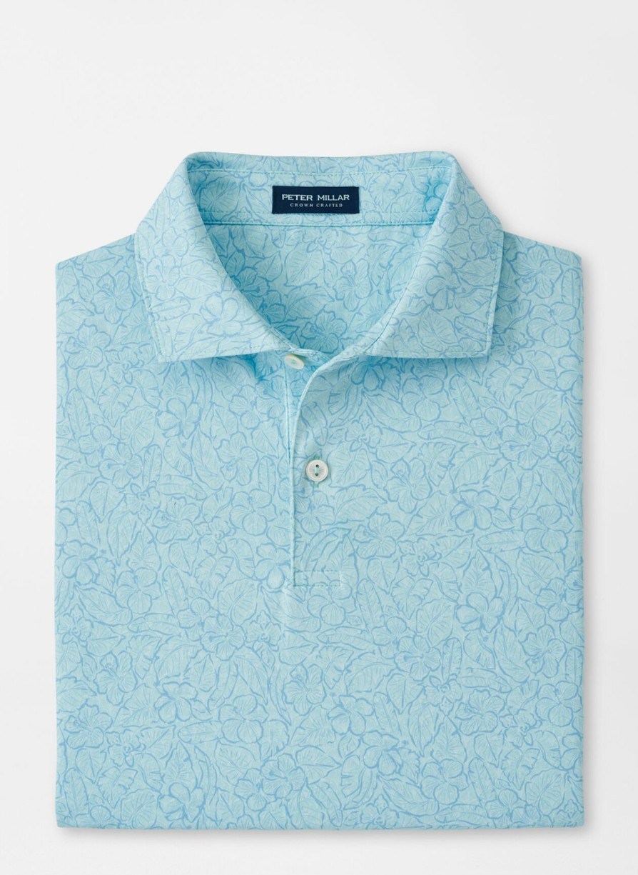 Peter Millar Trellis Performance Jersey Polo Hot