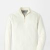 Peter Millar Voyager Cashmere-Silk Saddle Shoulder Quarter-Zip Clearance