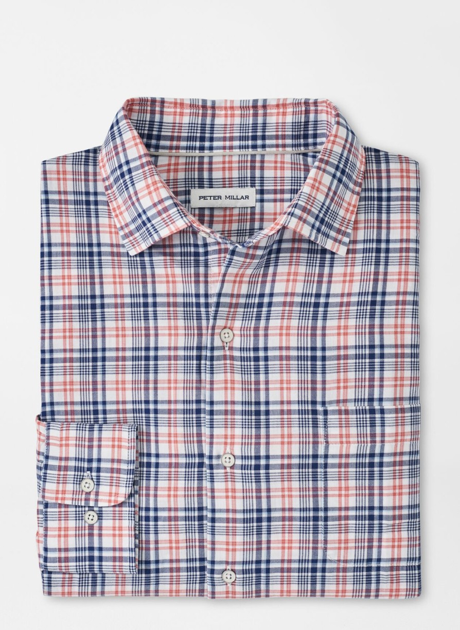 Peter Millar Beacon Cotton Sport Shirt Online