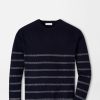 Peter Millar Sampson Striped Crewneck Sweater Wholesale