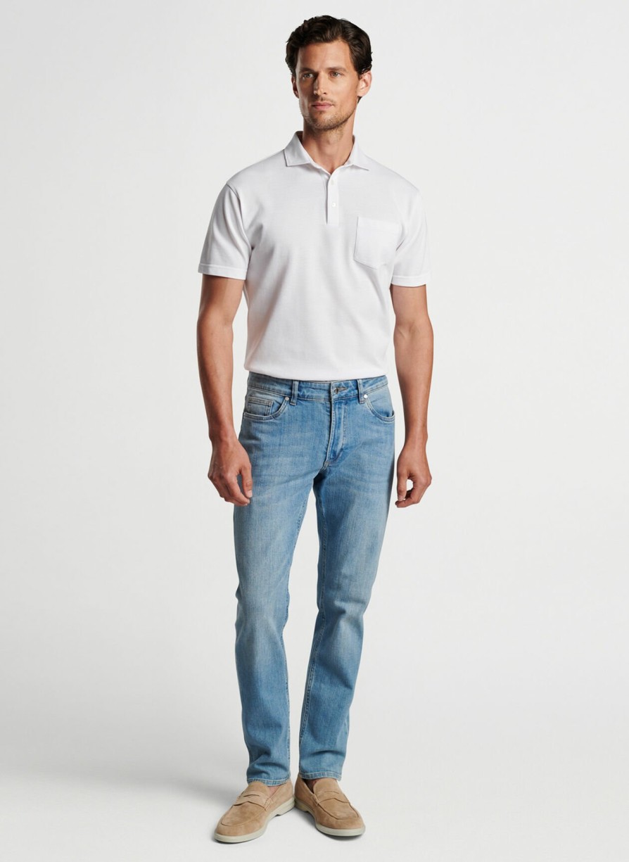 Peter Millar Vintage Washed Five-Pocket Denim Clearance