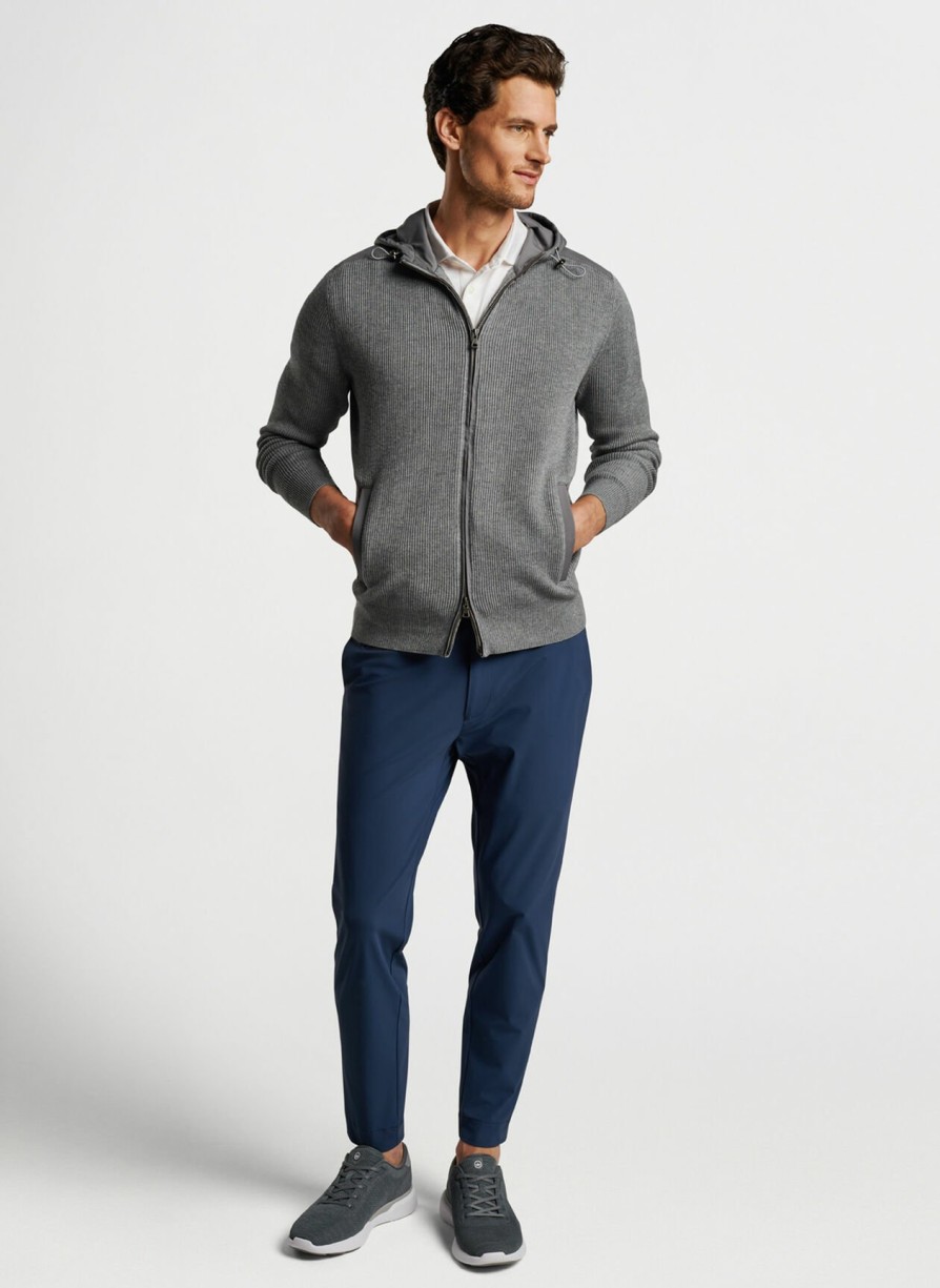 Peter Millar Holdridge Hybrid Full-Zip Cardigan Best