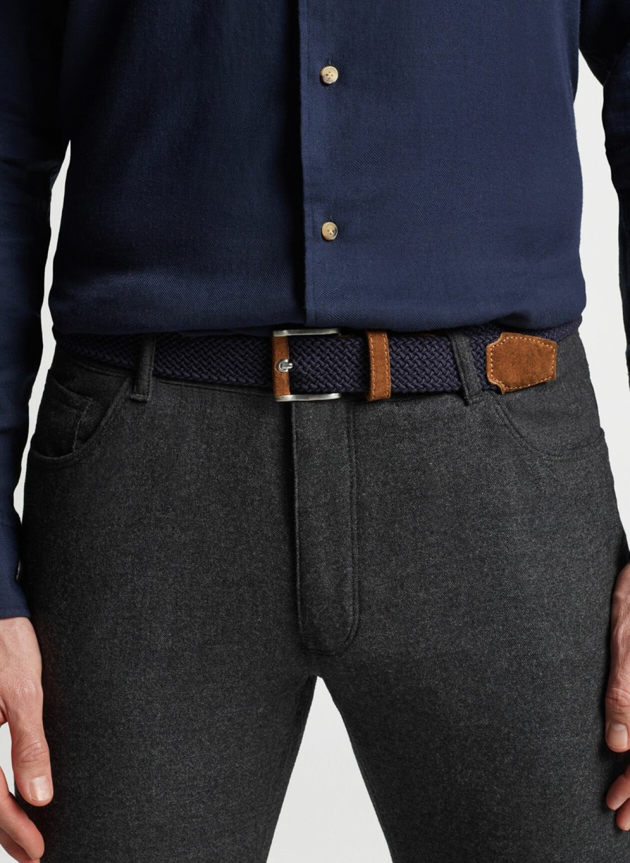 Peter Millar Skyline Woven Belt Online