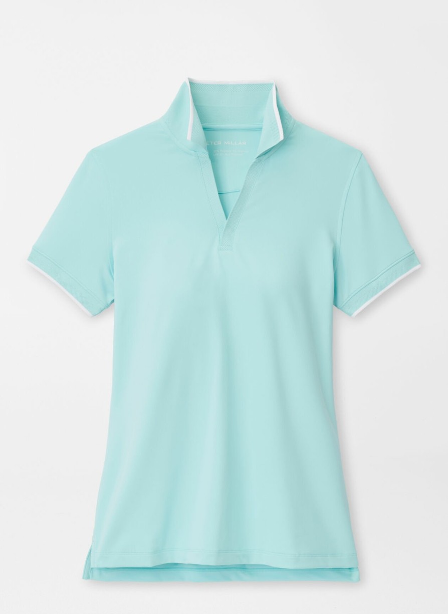 Peter Millar Betty Drop V Polo Hot