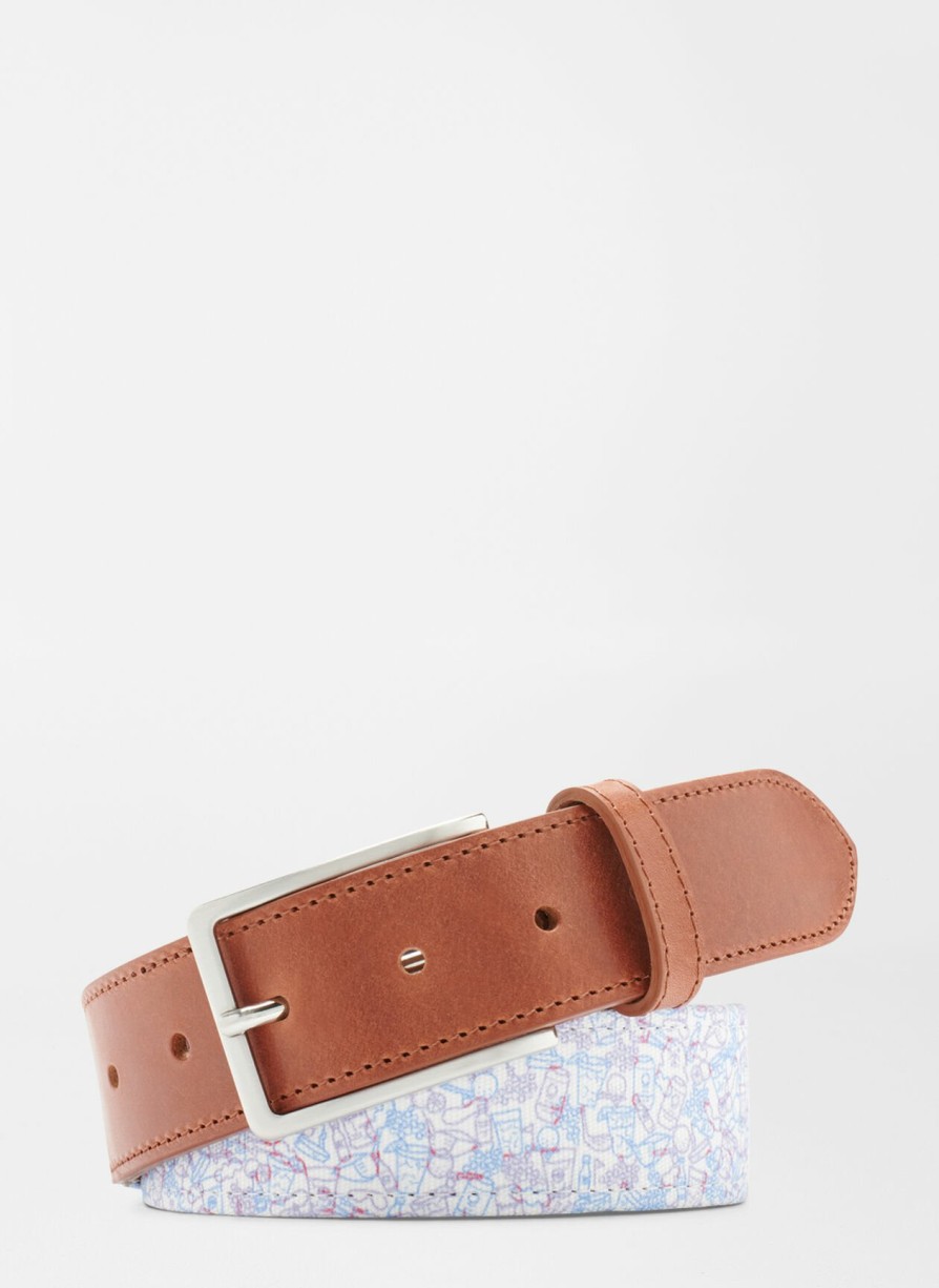 Peter Millar Dazed And Transfused Printed Belt Best