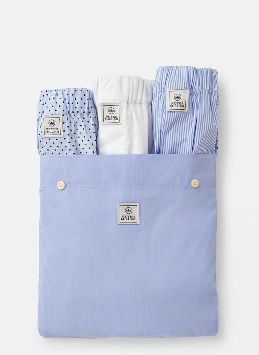 Peter Millar Dempsey Three-Pack Cotton Boxer Clearance