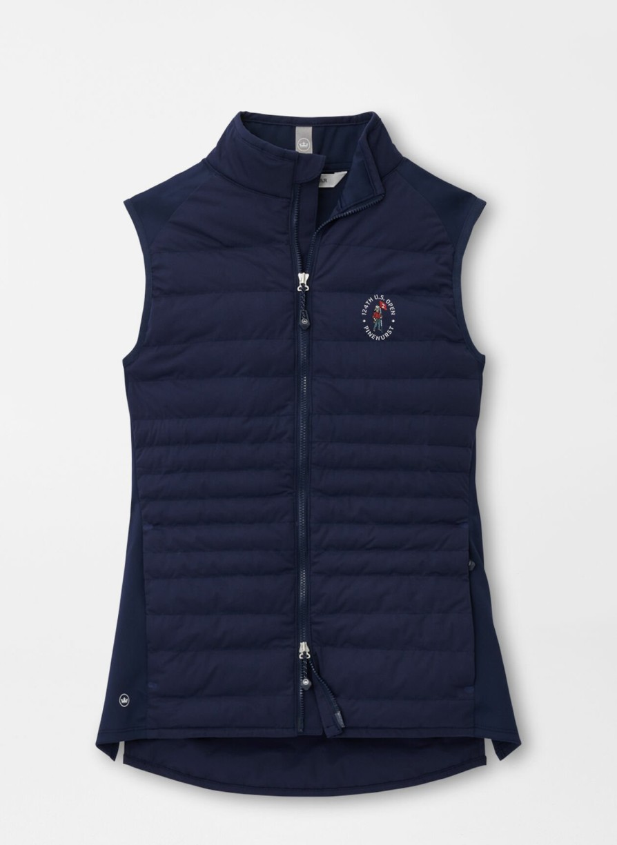 Peter Millar 124Th U.S. Open Women'S Fuse Hybrid Vest Hot