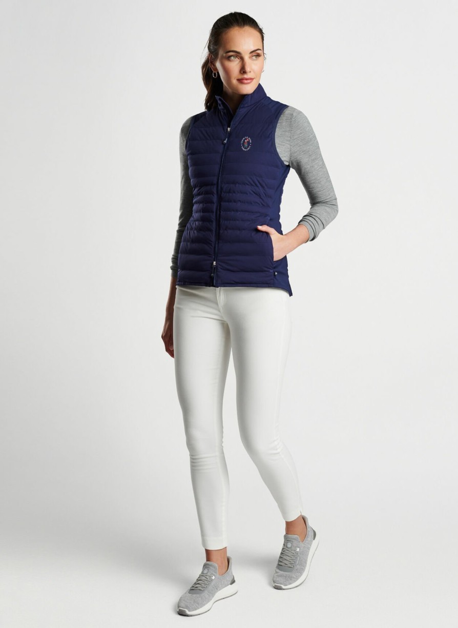 Peter Millar 124Th U.S. Open Women'S Fuse Hybrid Vest Hot