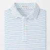 Peter Millar Pilot Mill Cedar Stripe Short-Sleeve Polo Wholesale