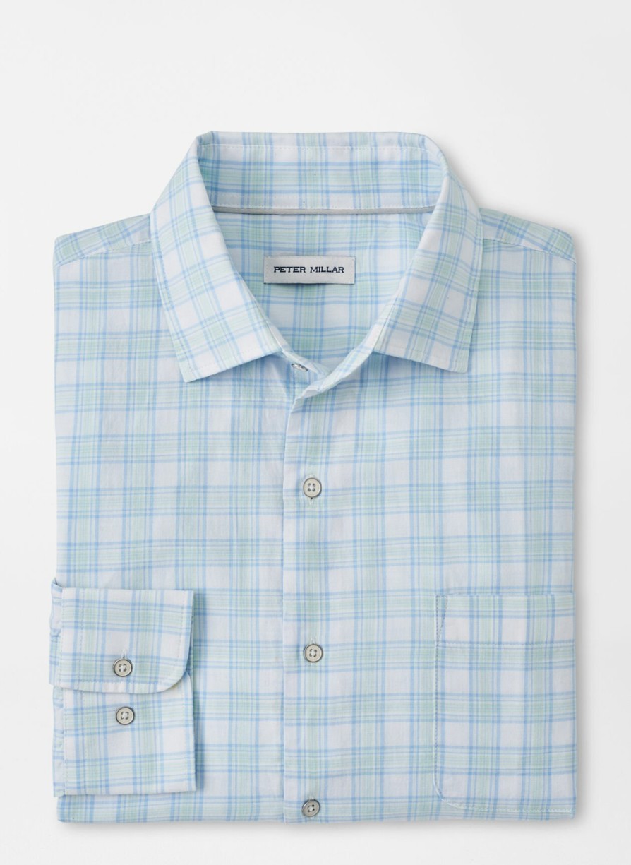 Peter Millar Block Island Cotton Sport Shirt Best