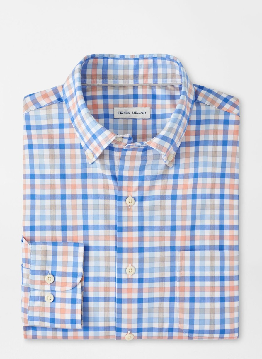 Peter Millar Orin Cotton-Stretch Sport Shirt Wholesale