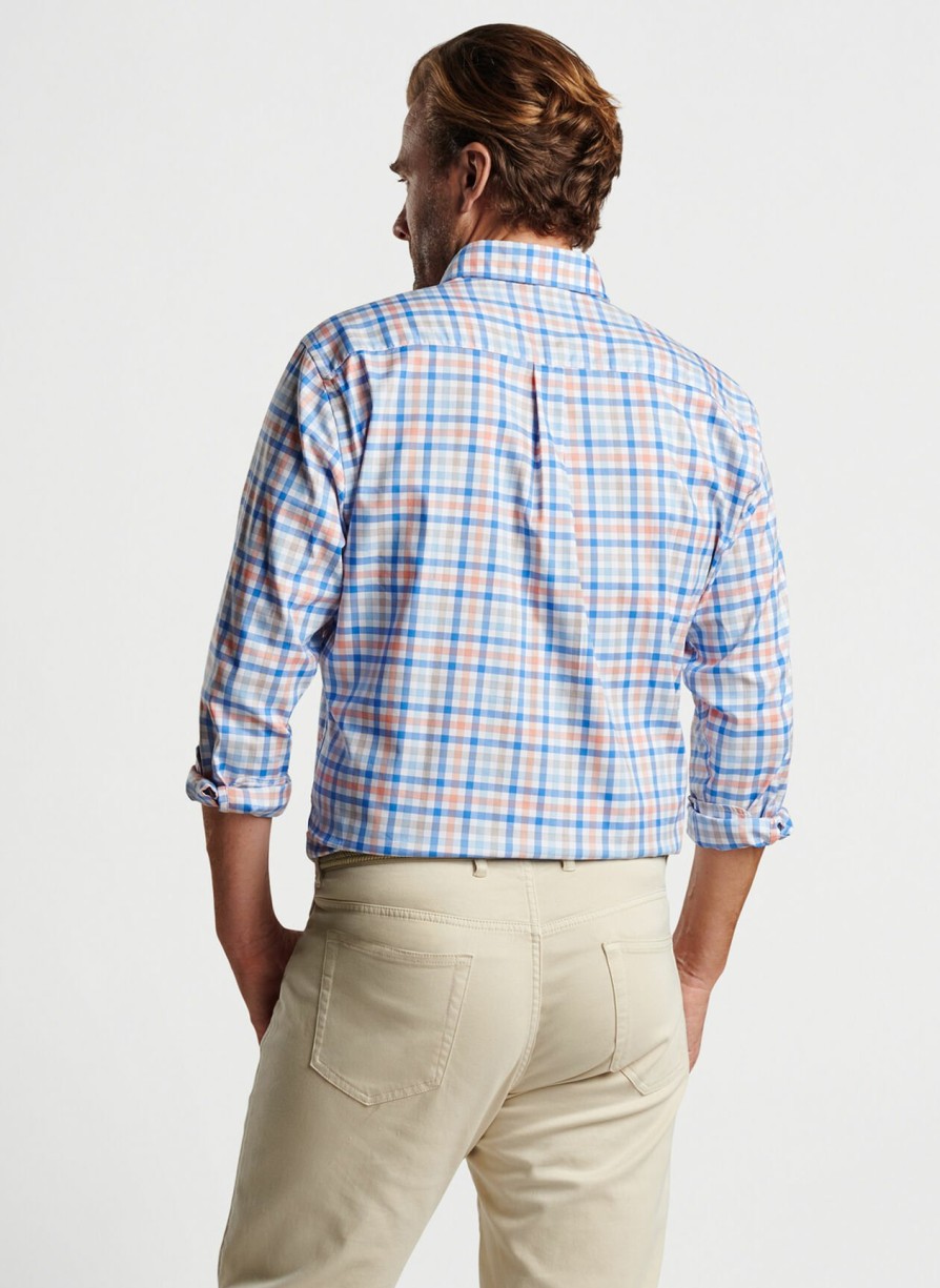 Peter Millar Orin Cotton-Stretch Sport Shirt Wholesale