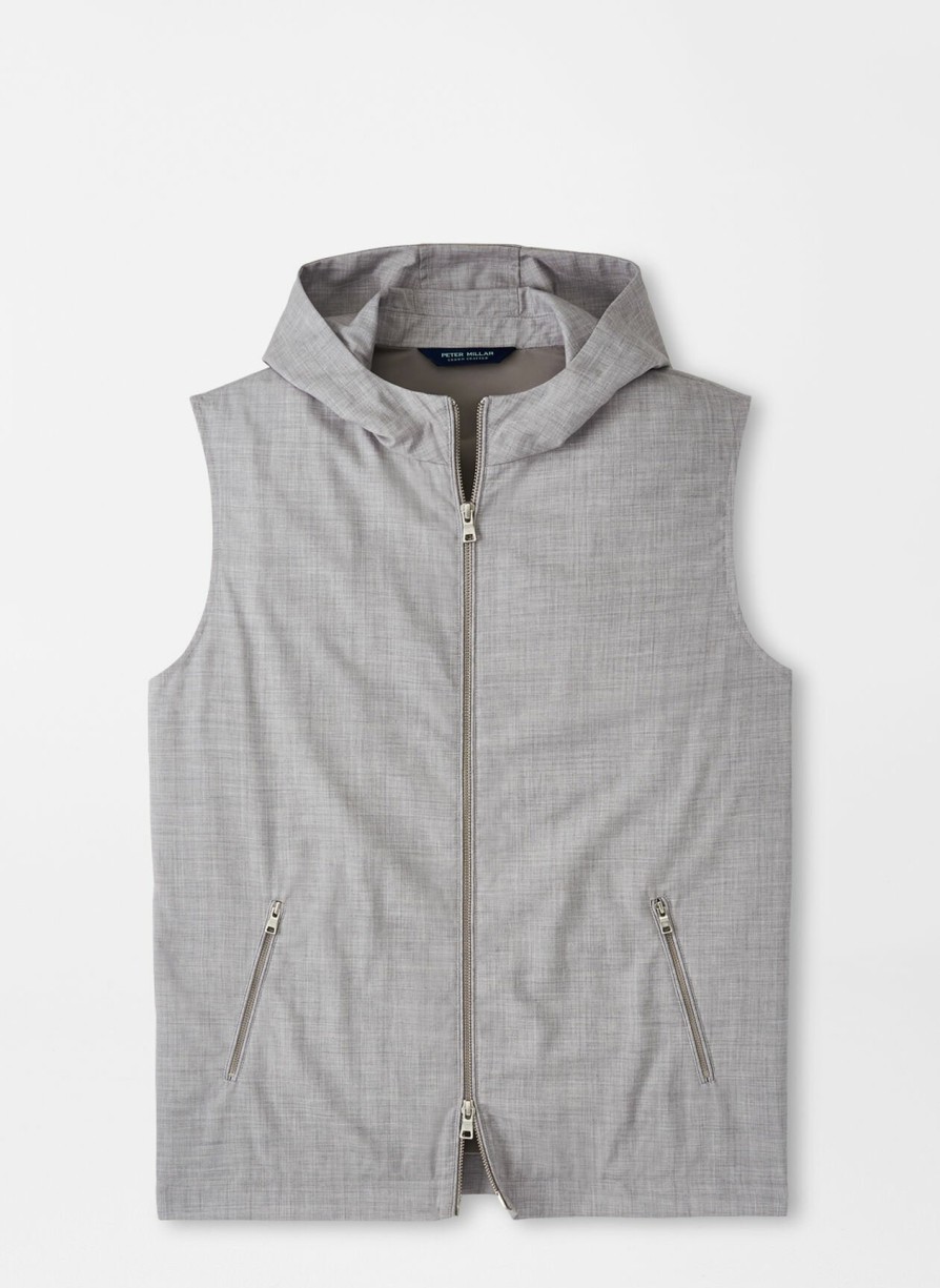 Peter Millar Excursionist Lite Hooded Vest Hot