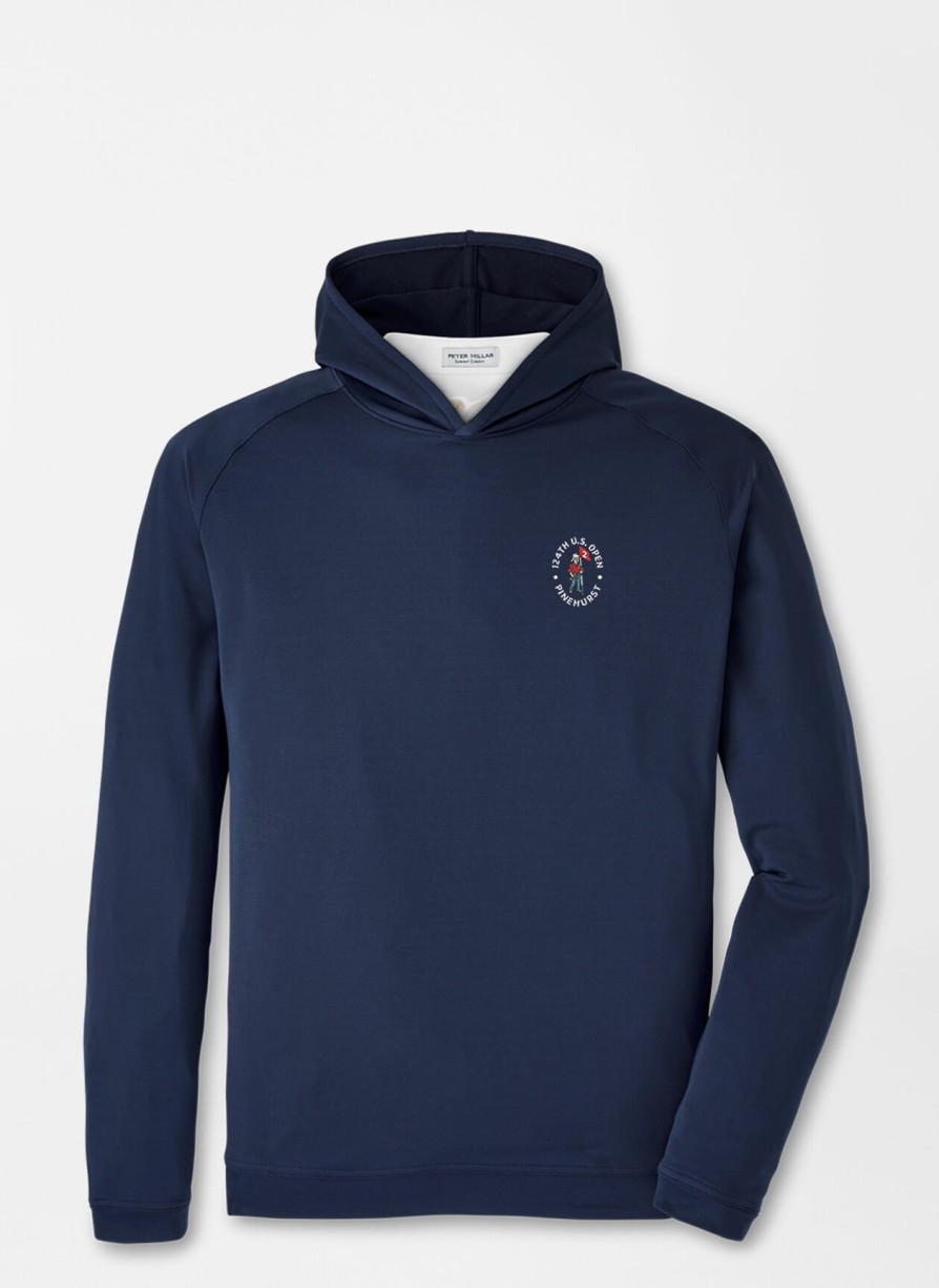 Peter Millar 124Th U.S. Open Pine Performance Hoodie New