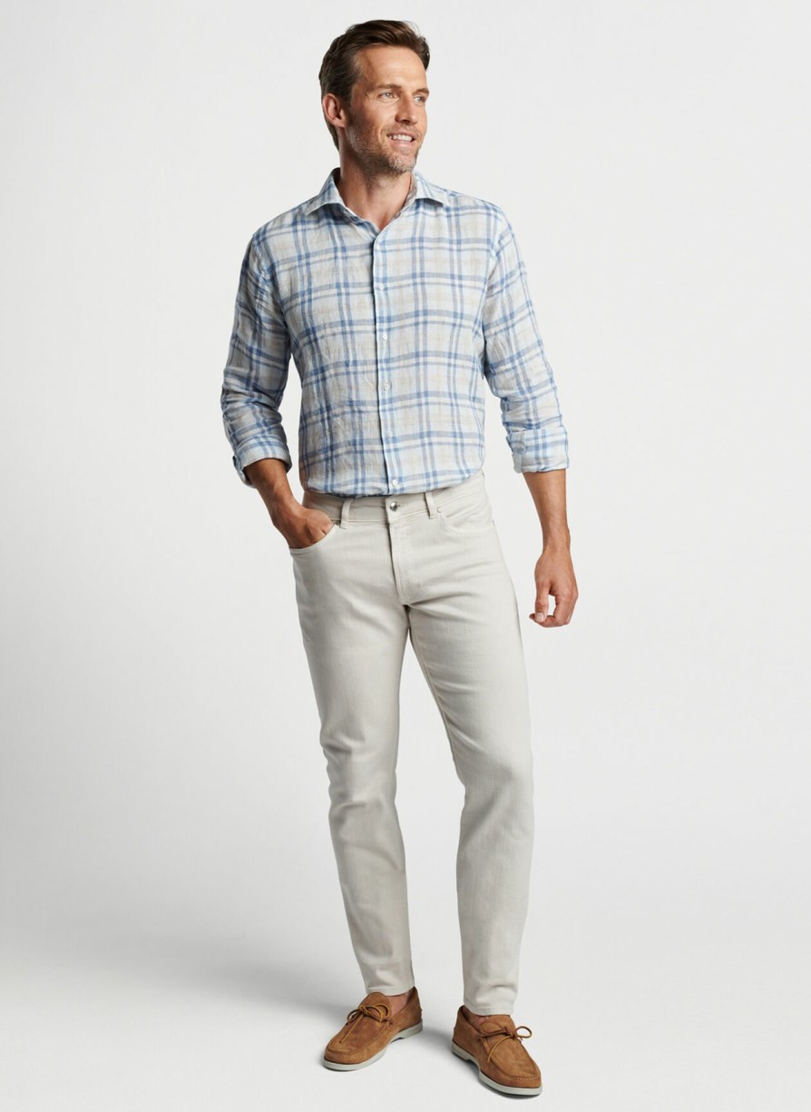 Peter Millar Emil Linen Sport Shirt Clearance