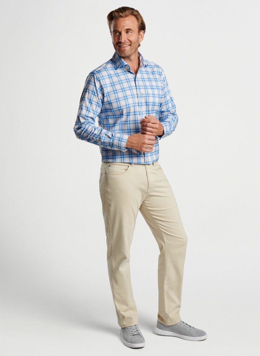 Peter Millar Rex Cotton-Stretch Sport Shirt Wholesale