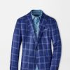 Peter Millar Sola Windowpane Soft Jacket Hot