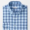 Peter Millar Blue Hill Crown Lite Cotton-Stretch Sport Shirt Wholesale