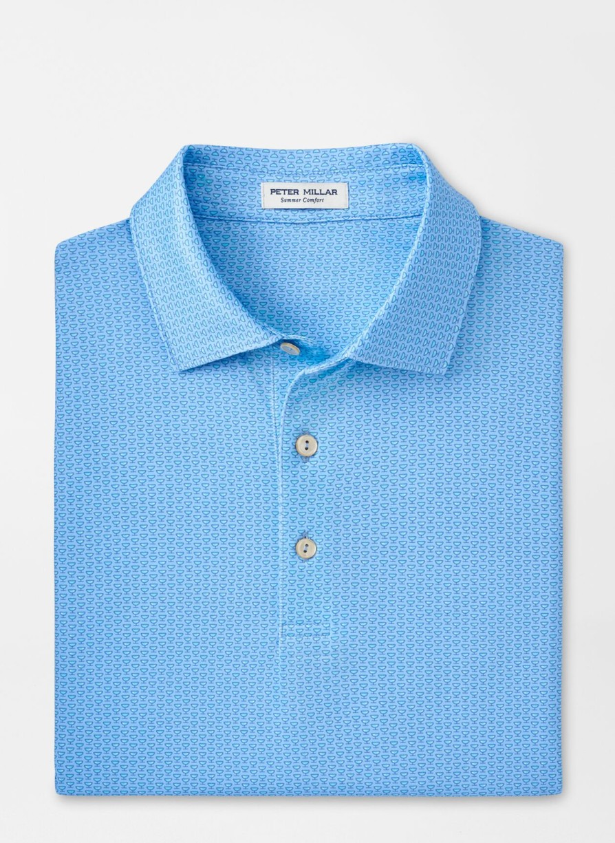 Peter Millar I'Ll Have It Neat Performance Jersey Polo Online