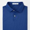 Peter Millar Featherweight Performance Crown Check Polo New