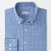 Peter Millar Trenton Crown Lite Cotton-Stretch Sport Shirt Clearance