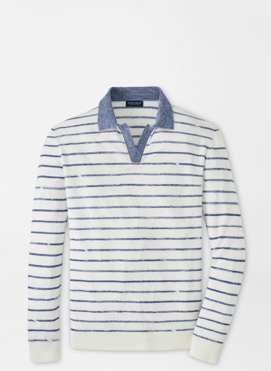 Peter Millar Trieste Riviera Collar Sweater Clearance