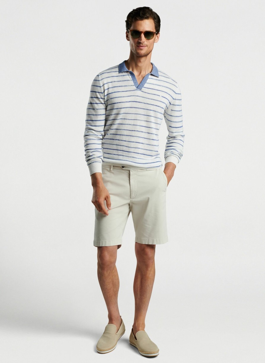 Peter Millar Trieste Riviera Collar Sweater Clearance