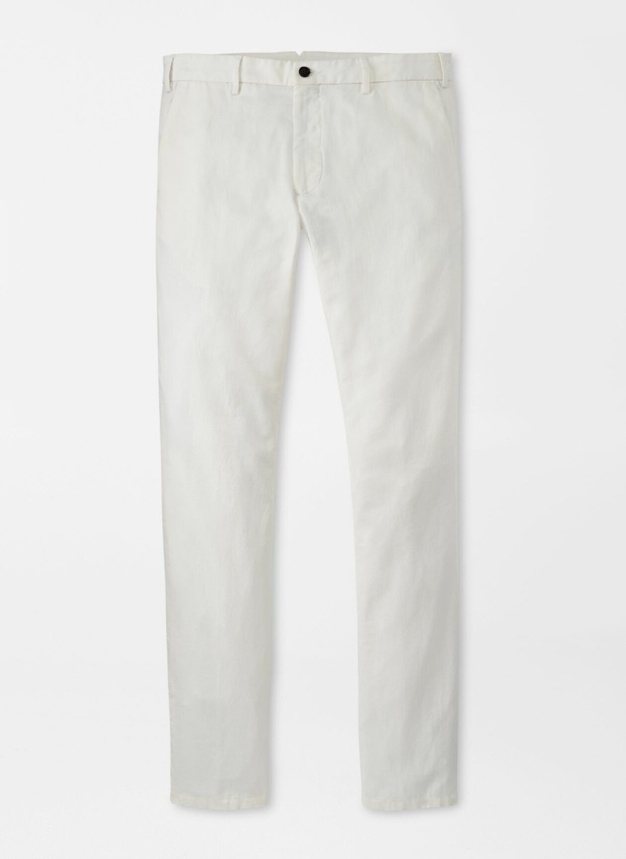 Peter Millar Somerset Flat-Front Pant Hot