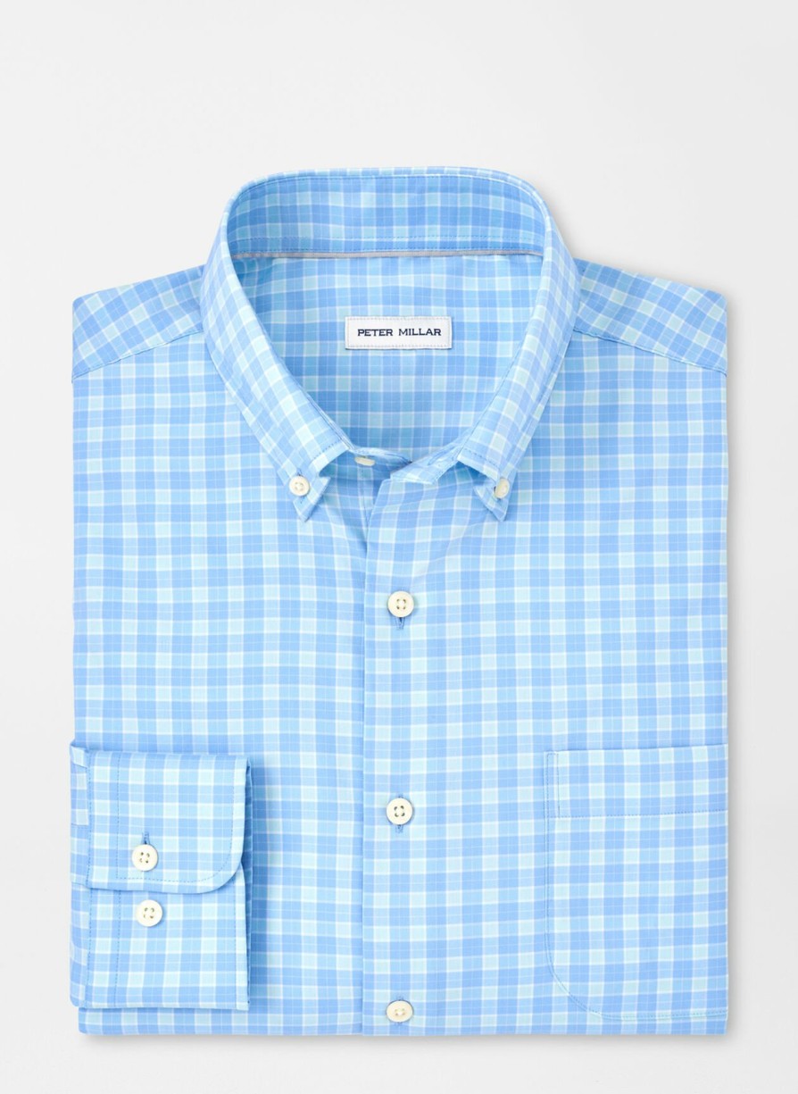 Peter Millar Bethel Crown Lite Cotton-Stretch Sport Shirt Hot