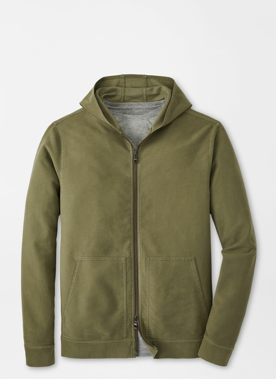 Peter Millar Coastline Full-Zip Hoodie Online